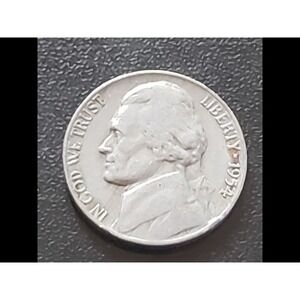 1954 JEFFERSON NICKEL ** - 5 Cents - COLLECTIBLE